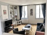 charming apartment in downtown Honfleur