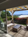 La Claragane between sea and greenery