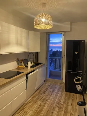 3-bedroom apartment - キッチン