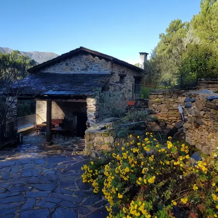 Mill rehabilitated with Natural Pool and Barbecue in natural environment