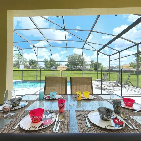 Beautiful villa, 7 bedroom, 6 bath home with private pool and game room.