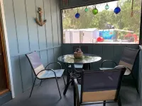 Rustic newly remodeled River House on working fish house property . Gulf access Hotels in Inglis