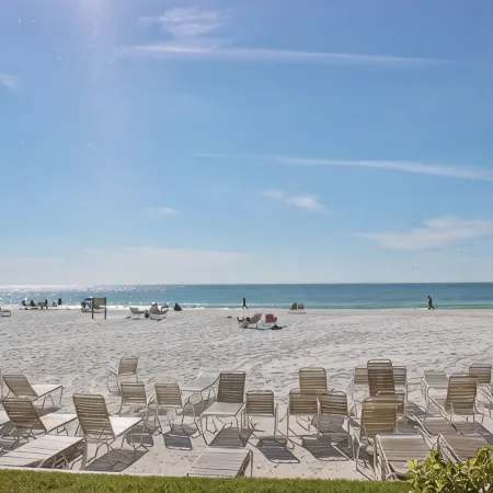 Crescent Arms Luxurious Beach Condo on Siesta Key 605 South with Gulf View