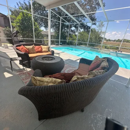 Spacious 5 Bedroom 3.5 Bath Pool Home with Gym!!