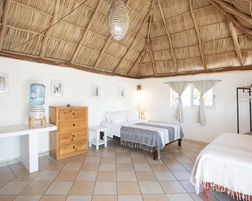 Charming rooftop bungalow 1 block from the beach! Hotels in Punta de Mita