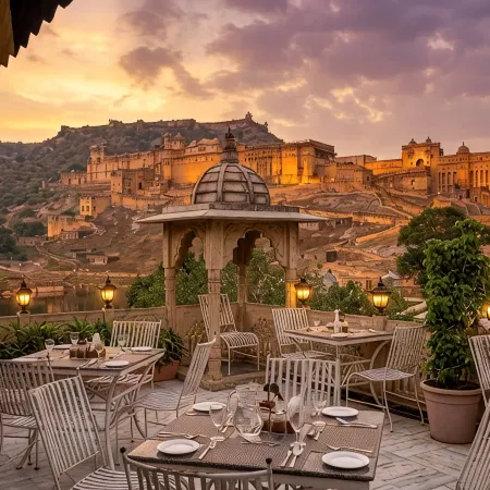 Hotel Amer Fort - A Heritage Fort View Hotel Отели в г. Амер