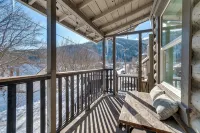 The Where We Roam Log Cabin - Walk to Town with Mountain Views! - Mountain view