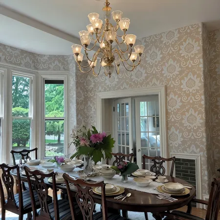 Charming Victorian Estate with AC, WiFi with water views in East Boothbay