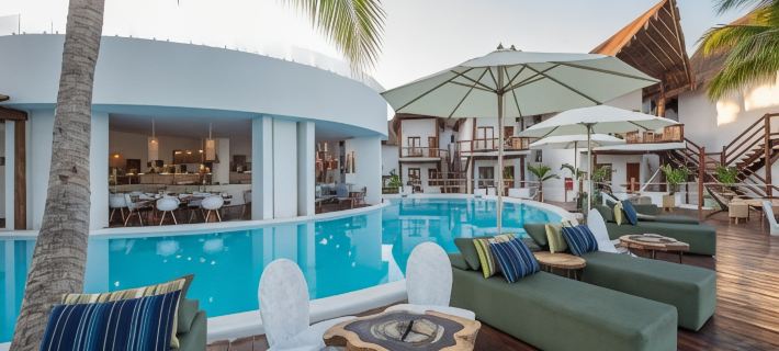 Villas HM Palapas del Mar Отели в г. Ольбокс