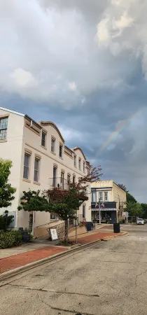 Cute apartment with view of Lake Michigan located downtown Port Washington, WI.