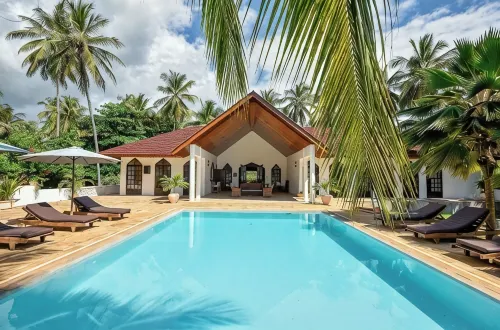 Your dream private beach Villa in Zanzibar - วิลล่า