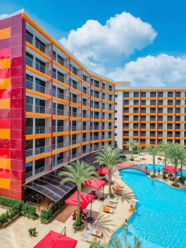 รูปภาพของอพาร์ทเมนต์ Thai Studio Condotel 777 ตั้งอยู่ติดกับชายหาดที่ยาวที่สุดและสะอาดที่สุด