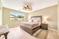 5 min to Stagecoach & Head Trip w/Pool, Spa, Waterfall, Water Slide & Fire Pit - 3 Sao