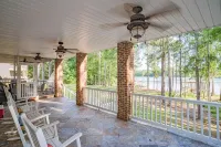 Lake Wateree Waterfront Retreat - 6Br w/ Dock, Kayaks, Firepit and Game Room - Wifi