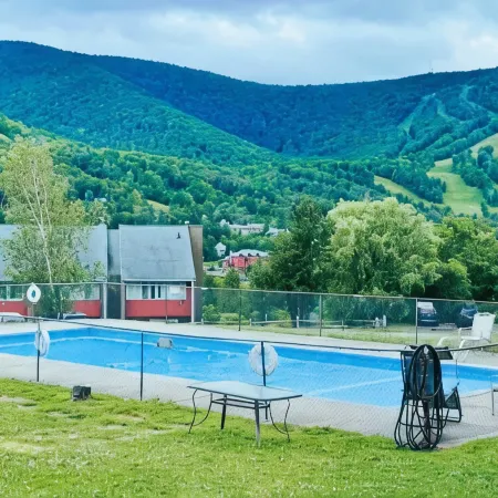Luxury Hunter Mountain View Townhome -Pool-Fire Pit-Walk to Scribner’s-Sleeps 10
