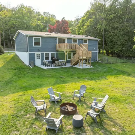 Newly Baileys Harbor Home, 1 Block DT, Open Concept with Huge Yard