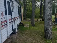 Russell's Roost Camping , Boating, Fishing ON Martiny Chain of Lakes. Hotels in Mecosta County