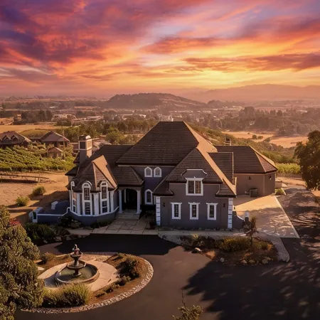The Wine Country Villa A Private 29 Acre Estate