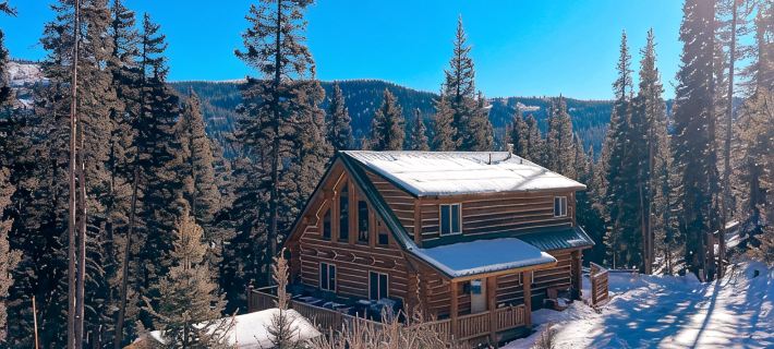 July Special! Cabin with Hot Tub! Near FairPlay & Breck! Hotels in Park County