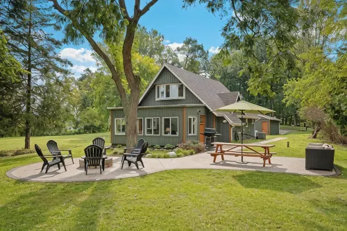 Murray Lake Waterfront Retreat w/ Dock, Patio & Fire Pit - 4-Star