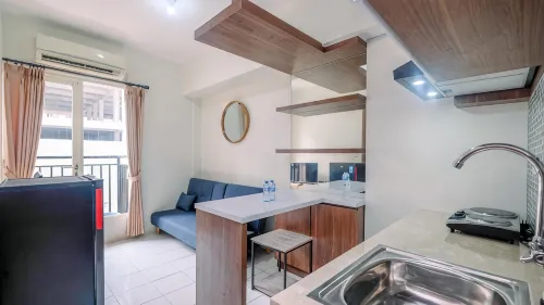 Cozy Stay 2BR Podomoro Golf View Apartment By Travelio - 3-Star