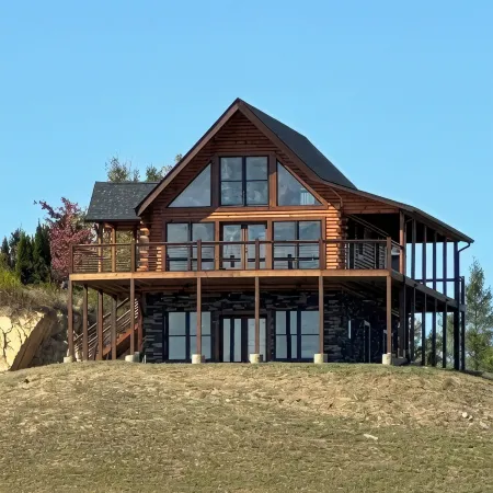 Lakefront Cabin 3 bed, 3 1/2 bath with Private Dock