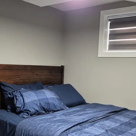 Cozy 2-bedroom bsmt suite w/private entrance