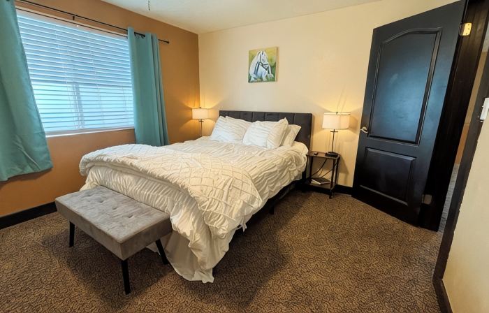Spacious Open Living Space in This Beautiful Mother-in-Law Basement Apartment