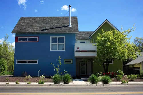 Fantastic Modern "Green" Home In Downtown Bozeman.  RegSTR23-00029 - balcony