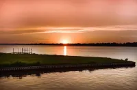 Sky View on False River Sunset     LSU 45 Minutes Away - Wifi
