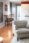 Stay in downtown Three Oaks overlooking the main street! - Wi-Fi