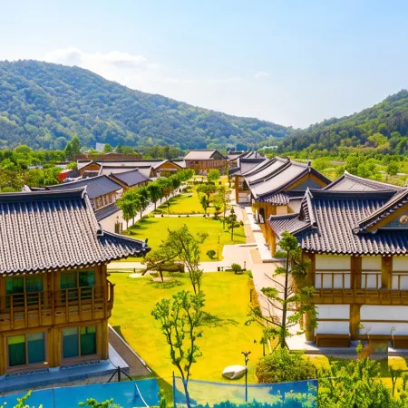 Jeonju Wangyijimil Hanok Hotel Отели рядом с достопримечательностью «Традиционный дом Хакиндан»