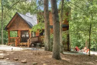Mineral Bluff Cabin-King-Sleeps 7-Fire Pit-Hot Tub-Pets-10 minutes to Blueridge - Jakuzi