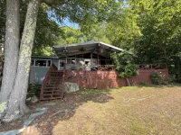 Private Cabin Island Escape Boat Required Pets Retreat Lakefront Sleeps 10