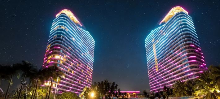 Tiankongzhicheng Haijing Apartment Qionghai otelleri