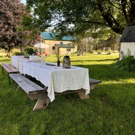 Experience a Bespoke Farmhouse with Private Trails
