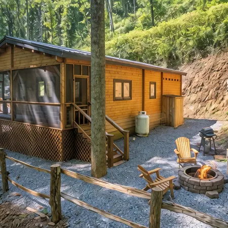 Charming Moose Lodge 2-bedroom cabin with WIFI,& Game room in Bryson City