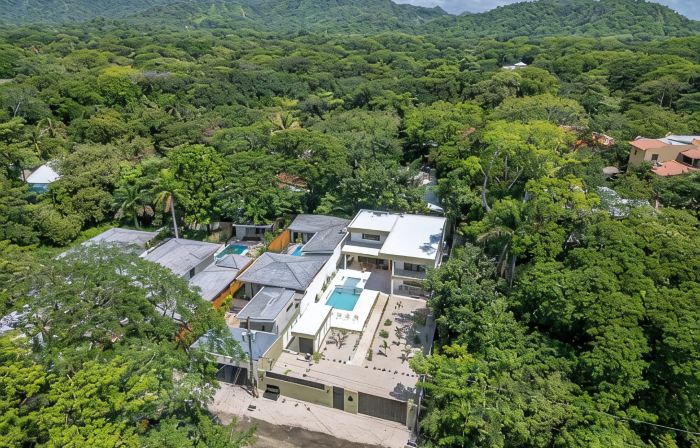 Gated + Lux +New Modern 4-BD Home in Playa Potrero – AC, WiFi & Steps to  Beach!