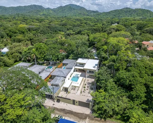 Gated + Lux +New Modern 4-BD Home in Playa Potrero – AC, WiFi & Steps to  Beach! Hotels in Potrero