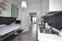A terrace overlooking the gulf. Stylishly furnished apartment for relaxing days.