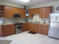 Spacious, attractively decorated 2 BR 1bath gated Apt, 4 Mins to Jobos Beach - 2-Star