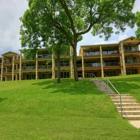 2/2 Condo Directly on the Guadalupe River with Beautiful Canyon Views