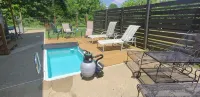 Vintage Restored Glamper - Unique Tiny Home w/ Plunge Pool & Patio