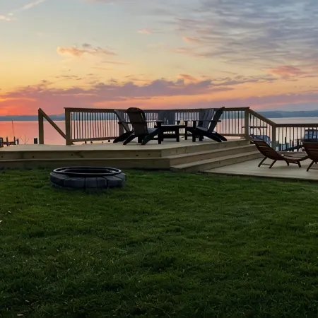 Waterfront house with amazing views. Top of the Chesapeake
