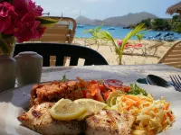 Oualie Beach Resort - Bữa sáng