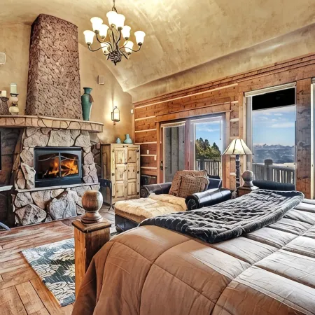 Spacious, Custom Built, Luxury Home Cabin with Hot Tub, Stunning Views,