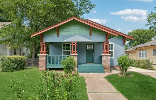 Charming  2-bedroom two bath  house in fantastic Tulsa with office/ fitness room