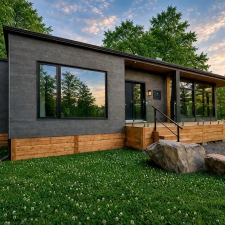 Luxury Scandinavian Retreat in Mont Tremblant with Spa