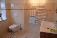 125m² vacation apartment below the castle, with a view over the Harz foreland