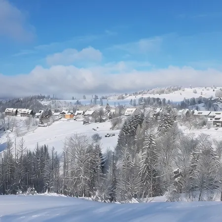 Large vacation apartment with 180-degree views of the mountains